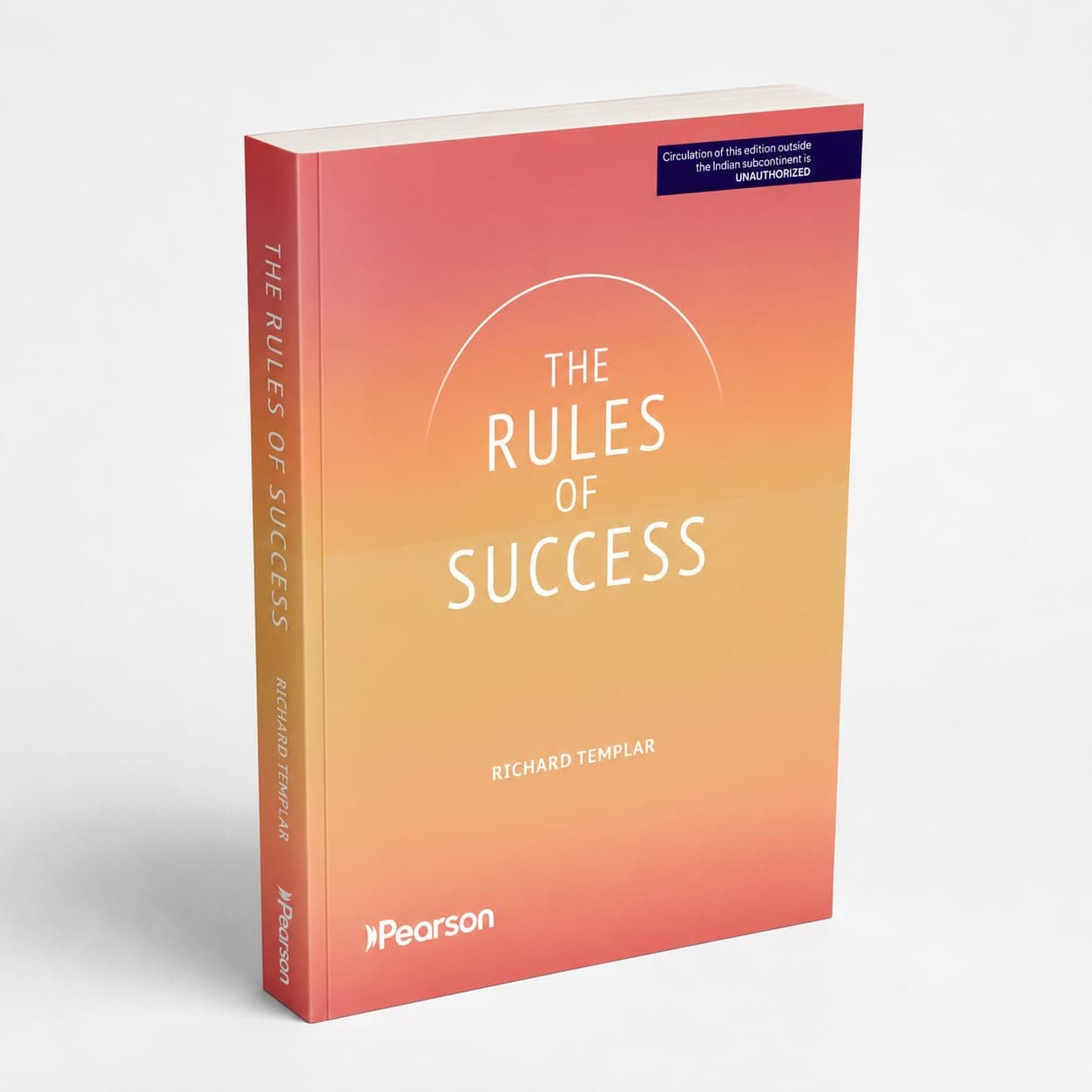 Pearson The Rules of Success, 1st Edition by Richard Templar | International Bestselling Self-Help Book