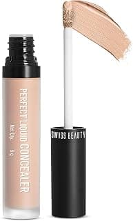 SWISS BEAUTY Liquid Light Weight Concealer With Full Coverage |Easily Blendable Concealer For Face Makeup With Matte Finish | Shade- Clair Moyen, 6g