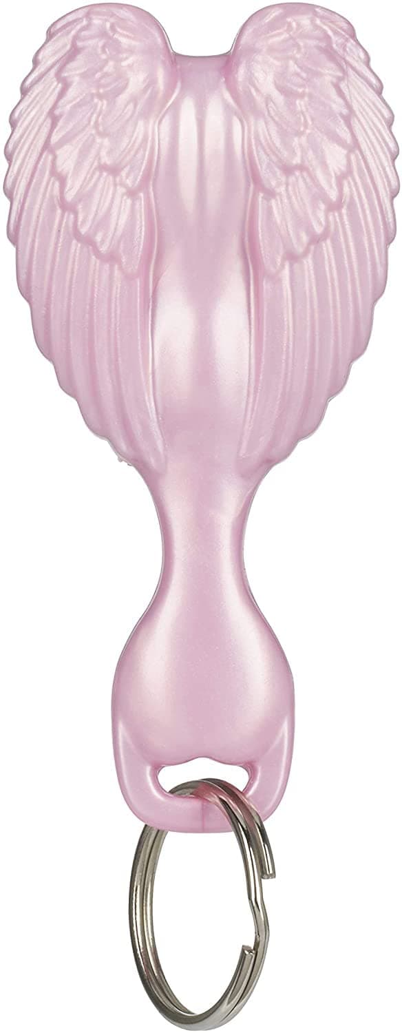 Tangle Angel Keyring Detangling Brush Gloss Pink