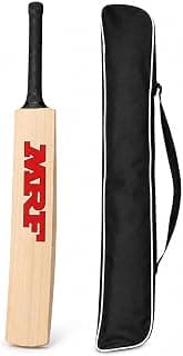 Kashmiri Willow Cricket Bat | Full Size Short Handle (SH) | Lightweight Tennis Ball Cricket Bat | Premium Wooden Bat for Adults & Club Practice