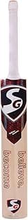 SG STROKEWELL Classic Bat Kashmir Willow Hard Pressed Shaped for Superb Stroke Cricket Bat (Leather Ball) No.6