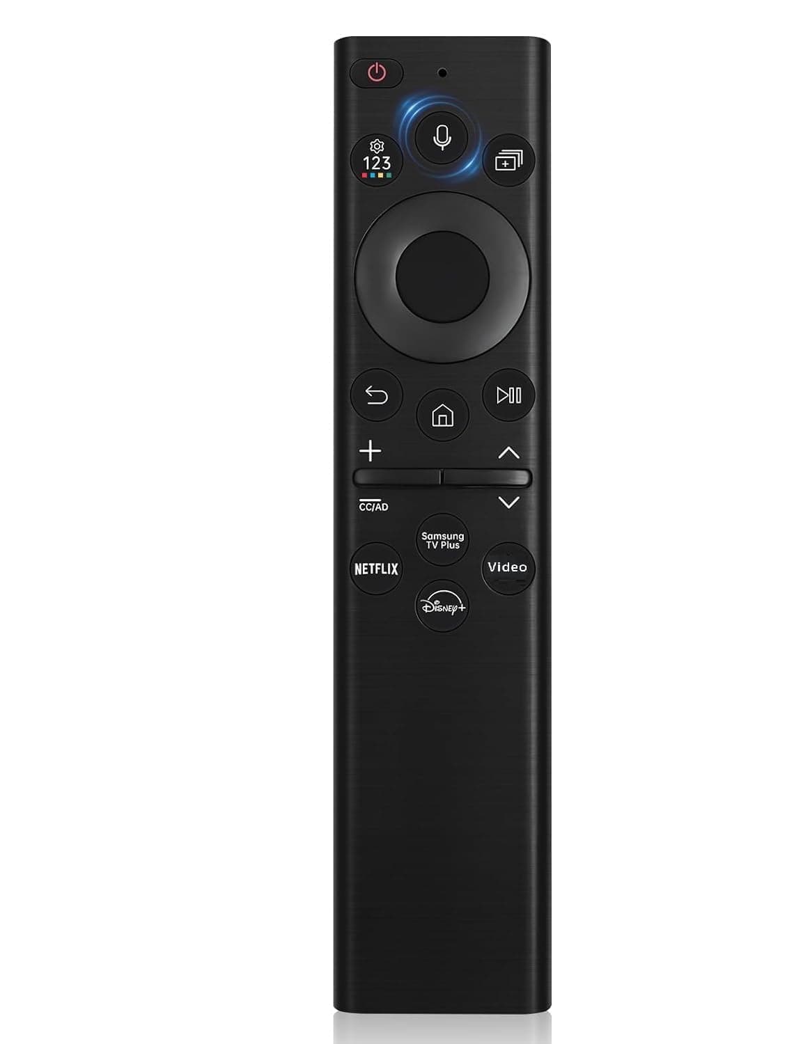 Remote Control Compatible with Samsunng QLED Smart TV, Replacement for Neo QLED, Crystal UHD, OLED, LED, 4K, 8K Smart Television (Need Pairing to Activate Voice Fun)
