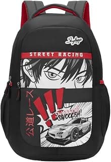 Skybags KYRO RC 01 SCBP SWOOSH Large 36 L Backpack in Red Black