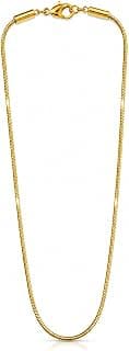 Anti Tarnish 18KT Gold Plated Chain Necklace for Women Elegant Design | Latest & Stylish | Comfortable & Skin-Friendly | Ideal for Casual Outings, Parties, Weddings, Gifting & Daily Use