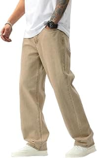 TAGAS Jeans for Men| Baggy Fit Cotton Pant for Mens || Relaxed FIT Denim Jeans|