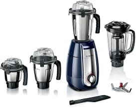 Bosch TrueMixx Style Mixer Grinder MGM6642DIN 750 W (Dark Blue)