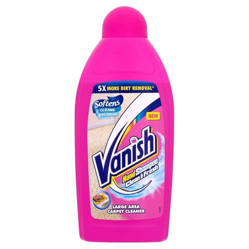 Vanish Clean & Fresh Hand Carpet Shampoo Cleanser 450ml