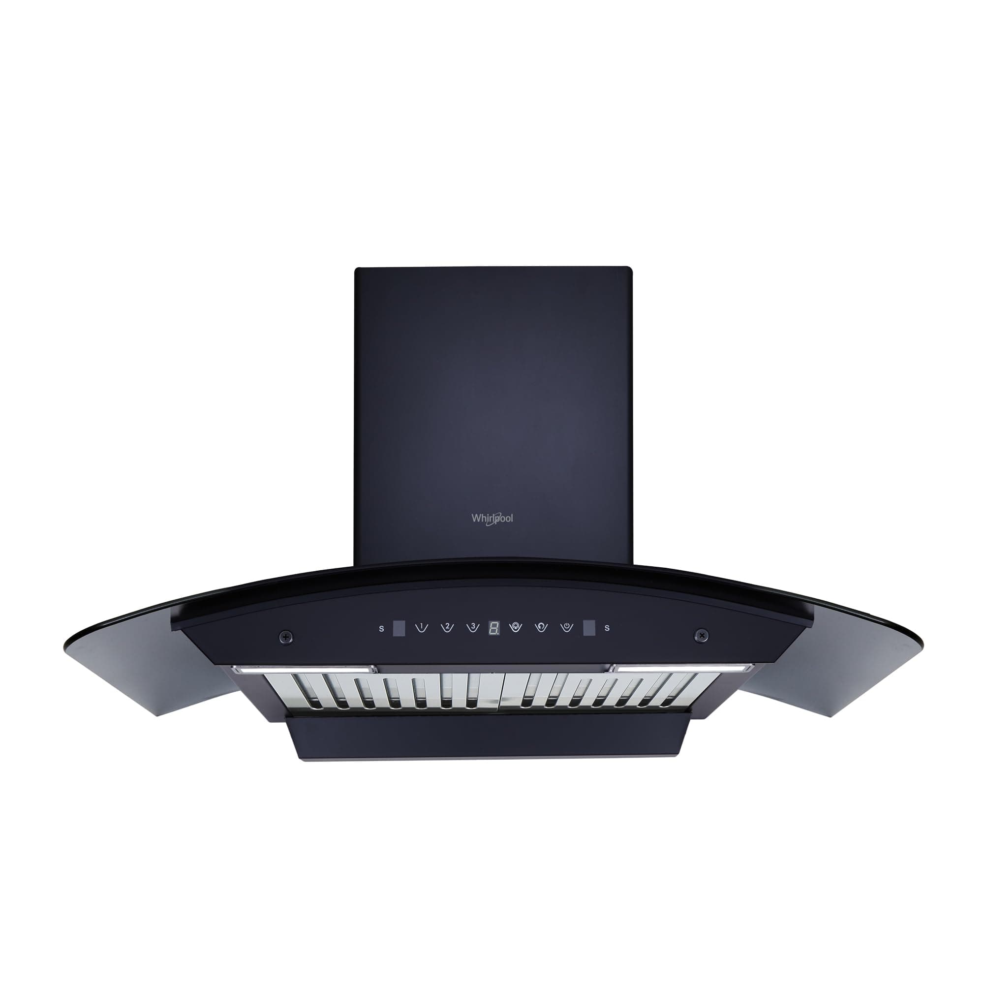 Whirlpool 90cm 1500 m3/hr Autoclean Baffle Filter Kitchen Chimney with 11 Years Warranty on Motor and 5 Years Comprehensive | Made In India | CGBF PRO 903 HAC BK HOOD | Touch + Gesture Control | Black