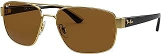 Ray-Ban Men Irregular Sunglasses - 0RB3663
