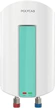 POLYCAB Intenso 3 litre, 3 KW Electric Instant Geyser (Water Heater) For Home & Kitchen | Efficient Heating Element | Enhanced Safety Measures | 5 years tank & 2 years product warranty【White】