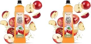 WOW Life Science Apple Cider Vinegar 750ml | Organic Himalayan Apples | Mother of Vinegar with Pro | WOW Life Science Apple Cider Vinegar 400ml | Organic Himalayan Apples | Mother of Vinegar with Pro