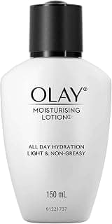 Olay Moisturising Lotion | Hydrates and Locks in Moisture | Light Weight and Non Greasy | With Coconut & Castor Seed Oil | Normal, Oily, Dry & Combination Skin l 150ml