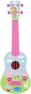 Amazon Brand – Jam & Honey Peppa Pig Guitar | Musical Toy with Sound Play | Lightweight & Child-Safe Design | Encourages Rhythm & Creativity | Pretend Play Toy for Girls | Age 3+
