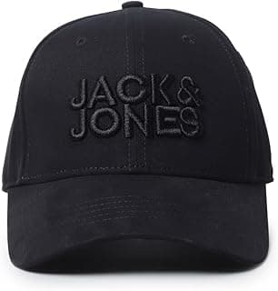 JACK & JONES Jack&Jones Men's Cotton Baseball Cap with Adjustable Closure | Unisex Cap