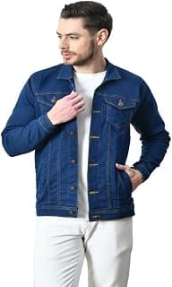 Comfits Classic Denim Jacket, Regular Fit, Dark Blue