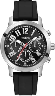 GUESS Round 44mm Black Dial Analog Men Watch - GW0708G1