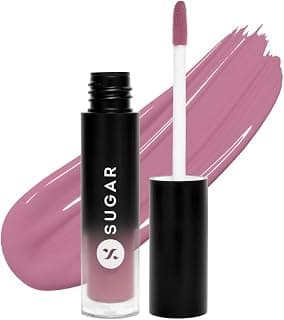 SUGAR Cosmetics Mousse Muse Lip Cream | Lasts 24+ Hrs | Creamy Mousse Lipstick | Waterproof & Smudgeproof | 5ml - 09 Girl With Peaches