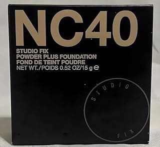 rhod Studio Fix Fluid Foundation SPF 15, 30 ml | Full Coverage, Matte Finish, SPF 15 Protection, Buildable Formula, All Skin Types (NC40 COMPACT)