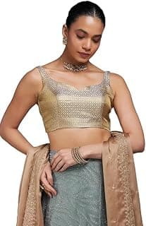 Soch Women's Tussar Sleeveless Blouse