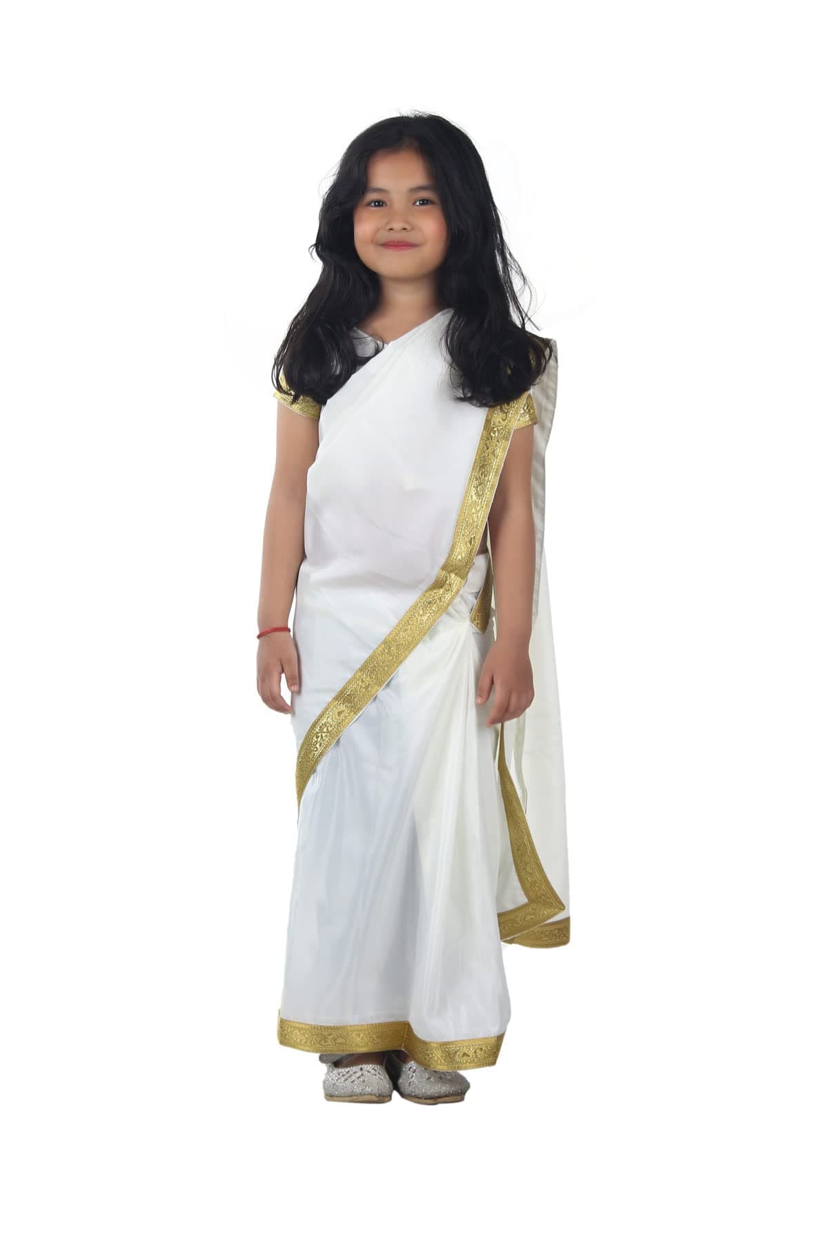 BookMyCostume Kerala Indian State Onam Fancy Dress Costume for Girls and Females 10-12 years