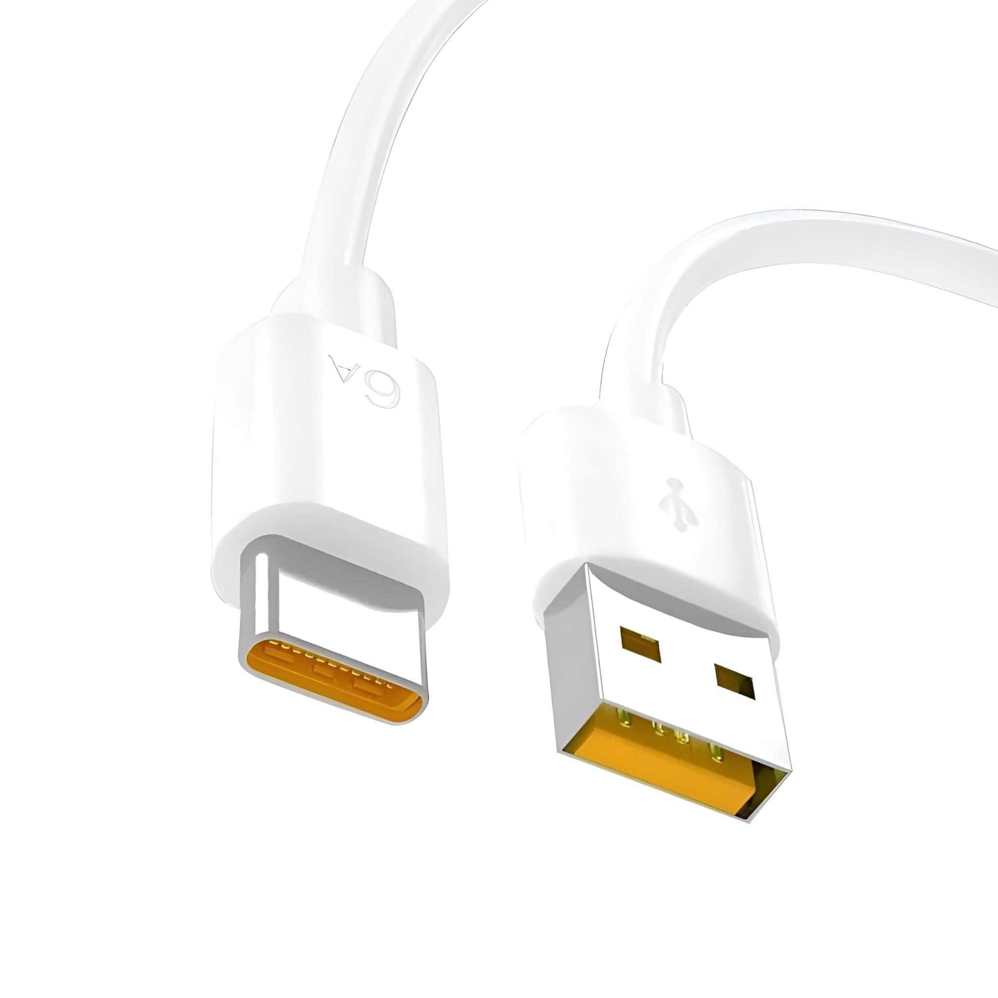Original Realme 80W Supervooc Fast USB Type C Charging Cable for Realme 12 pro plus/11 pro plus/11/10/9 Pro/Narzo 60 Pro/60/50 Pro/Realme Xt/Realme Xt 730G/Support 45Watt Superdart Charger,White