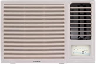 Hitachi 1.5 Ton 3 Star Window Fixed Speed AC (Copper, Filter Clean Indicator, 2026 New BEE Rated, RAW318HIDO,White)