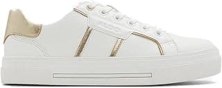Aldo Womens Aldo Onirasean710 Gold Women Synthetic Sneakers Platform