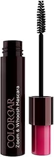 Colorbar Zoom and Whoosh mascara, Black Sin, 9 ml | Smudgeproof | Easy to use | Conditioning