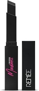 RENEE Madness Ph Lipstick | Black Lipstick With Glossy Pink Payoff| Long Lasting Nourishment, Enriched With Vitamin E & Jojoba Oil| Vegan & Paraben Free | 3gm
