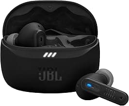 JBL Tune Beam 2 TWS, ANC Earbuds, 48Hr Playtime,Dual Connect, Ambient Aware, Relax Mode, Customized EQ with Headphones App, 6 Mics for Clear Calls, Spatial Sound, Personi-Fi 3.0 (Black)