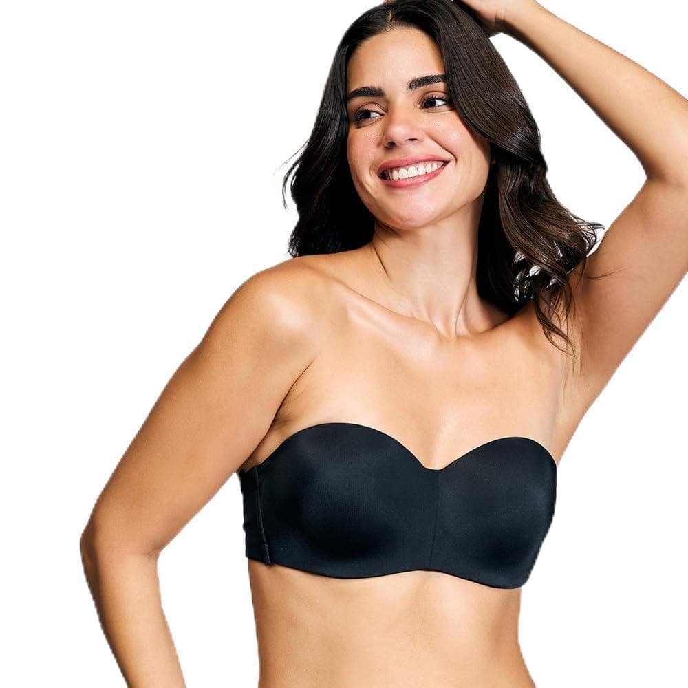 NYKD NYB027 The Ultimate Multiway Strapless Padded Wired Bra for Women Cotton