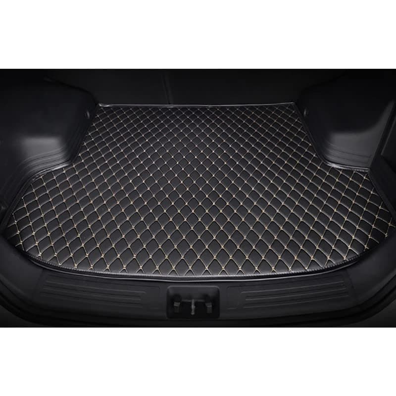 AutoZing® 7D Car Trunk Base Mat/Dicky/Boot Mat Compatible with Honda Elevate Model Year 2023 Onwards PU Leatherette 7 Layer Protection Anti Skid Black Car Accessories
