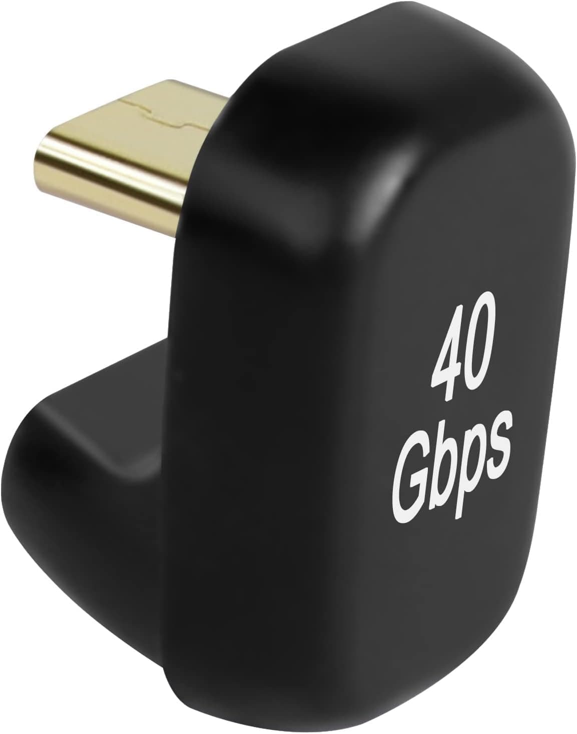 Tobo U Shape USB C Adapter 180 Degree Angled Type C Male to Female Extender Support 40Gbps Data Transfer 100W Fast Charging for Switch, MacBook Pro/Air, Laptop, Tablet and Phones TD-1323CC