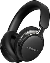 New Bose QuietComfort Ultra Bluetooth Headphones (2nd Gen), Wireless Headphones with Spatial Audio, Over Ear Noise Cancelling with Mic, Up to 30 Hours of Play time, Black