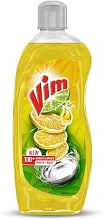 VIM Dishwash Liquid Gel Lemon 500 ml Bottle