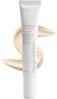 Personal Touch Melakey Radiance Cream for Hyperpigmentation & Melasma | Pigmentation Removal Cream | 5% Azelaic Acid | Dark Spot Corrector with Glycolic Acid & Niacinamide for Even Skin Tone | 20gm