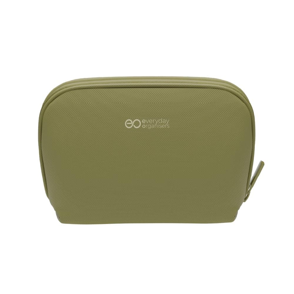 eo Tech Organizer Pouch for Travel | Cable Organiser Bag for Charger, Laptop Accessories, Gadget, Electronics, Power Bank, Toiletry & Personal Care Storage Case (Green, Tech Pouch)