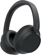 Sony WH-CH720N Active Noise Cancellation Wireless Bluetooth Over Ear Headphones with Mic, Adaptive Sound Control, Quick Charge, Up to 35Hrs Battery, Customized EQ- Black