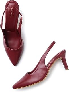 Marc Loire Women's Slip on Casual Solid Pumps Heels