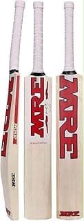 AEM® Himachal Willow Wooden Cricket Bat with Cover for Kids (Size 3 for 4-6 Year)