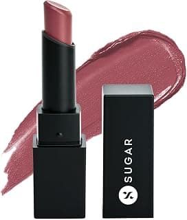 SUGAR Cosmetics Nothing Else Matter Longwear Lipstick for Women | Lasts Up To 8+ Hours| Enriched with Vitamin E | 100% Vegan | 3.2gm - 13 Rose Job