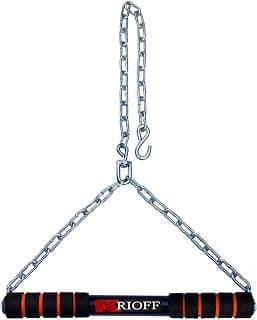Height Increase Pull Up Bar for ChinUps Hanging Rod for Home/Gym Use for Men Kids Boys Adults Fitted with Heavy Duty Chain Sangal (5FT) (Multi-color)