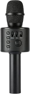 ShinePick Wireless Karaoke Mic with Speaker for Singing, 3-in-1 Bluetooth Handheld Mike with Echo Effect & Magic Voice Changer, Portable Party Speaker Birthday Gift for Kids & Adults-1200mAh (Q37)