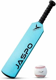 JASPO Cricket Joy EVA Foam Cricket Bat & Ball Combo for Kids Below 5 Years | Easy-Grip Handle | Soft & Safe Non-Toxic Material | Indoor, Society & Park Play