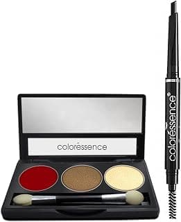 Coloressence Satin Eyeshadow Palette | Pearl Effect Eyeshades | One Swipe Application | Shimmer Effect|Be Bride-7.5gm