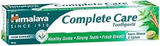 Himalaya Complete Care Toothpaste 80g | For Strong Teeth & Healthy Gums | With Neem, Miswak & Triphala | Herbal Formulation