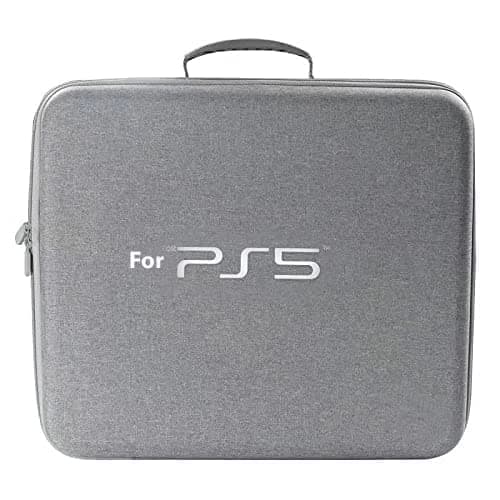 New World Storage Bag for PS5, Carrying Case for PS5, Travel Bag for PS5, Carrying Case for PS5 Hard Shell, for PS5 Travel Bag ，Waterproof and Shockproof Nylon Fabric