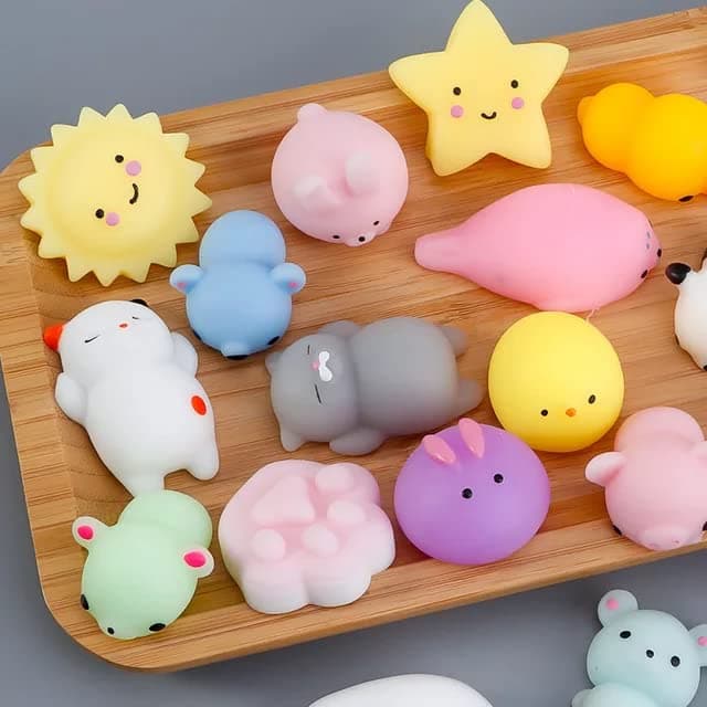 Sawkirp darshraj Stress Anxiety Relief Toy Pack of 1 Piece (5 Squishy Toys), 3+ Years, Assorted