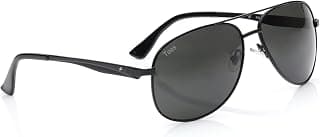 Fastrack Tees Black Aviator Sunglasses for unisex