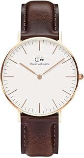 Daniel Wellington Classic Bristol 36mm White Dial Watch for Women
